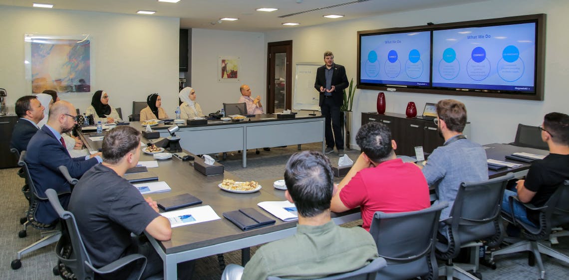 A ProgressSoft e a Universidade Técnica Al Hussein estabelecem uma parceria para a formação de estudantes